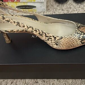 Ellen Tracey Tan Black Size 10 Shoes